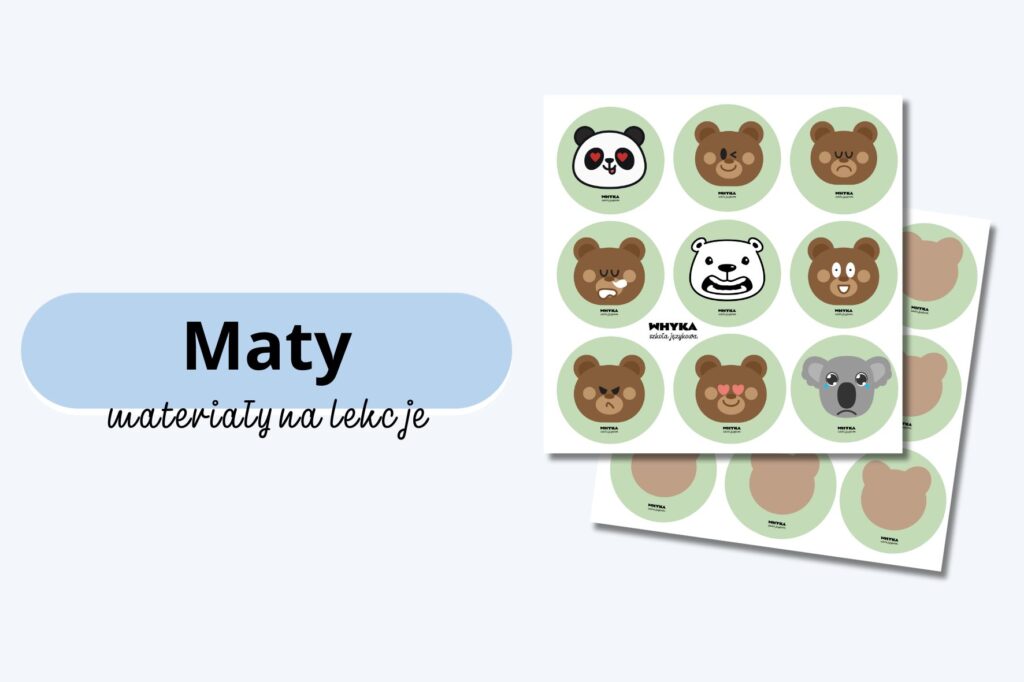 Whyka materiały na zajęcia maty