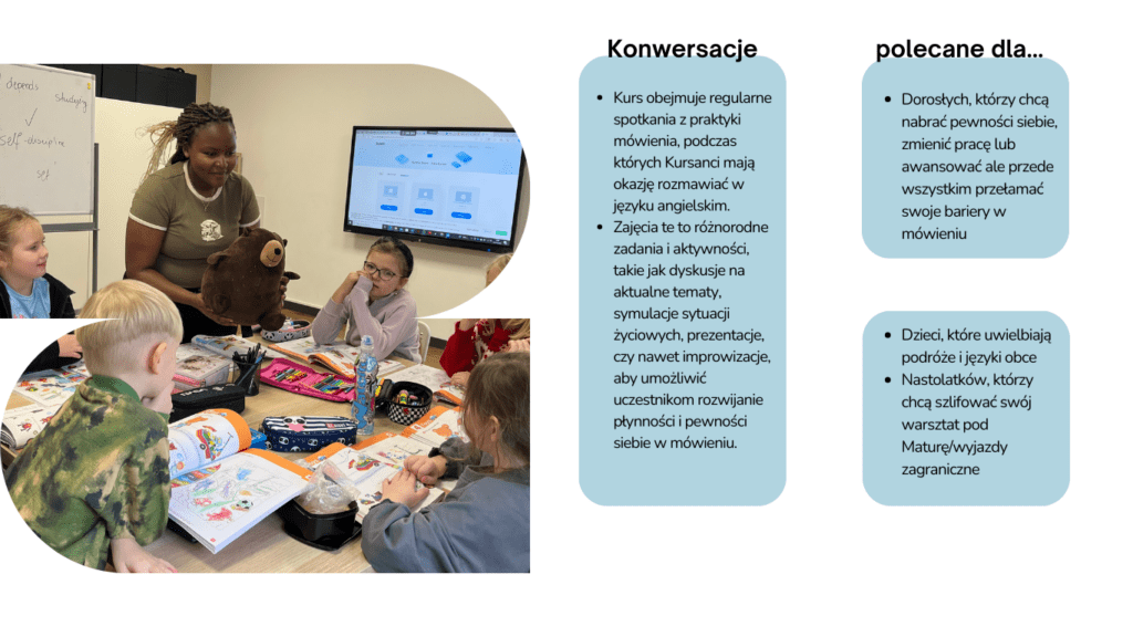 Angielski dla dzieci Maków – kurs 7–14 lat | WhyKa