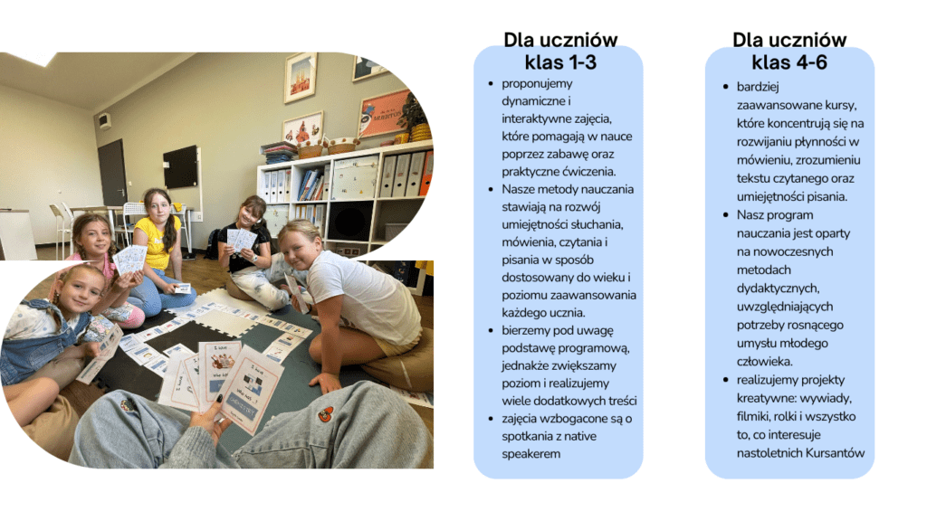 Angielski dla dzieci Maków – kurs 7–14 lat | WhyKa