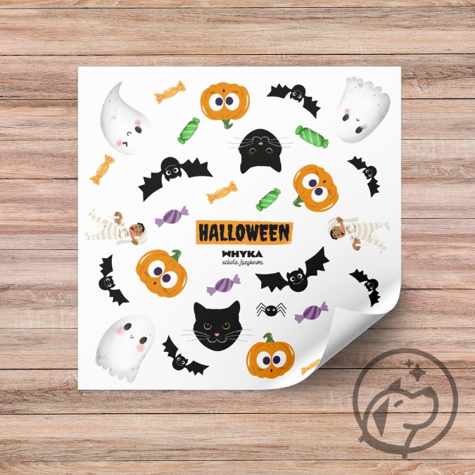 Mata Edukacyjna "Halloween" - różne rozmiary