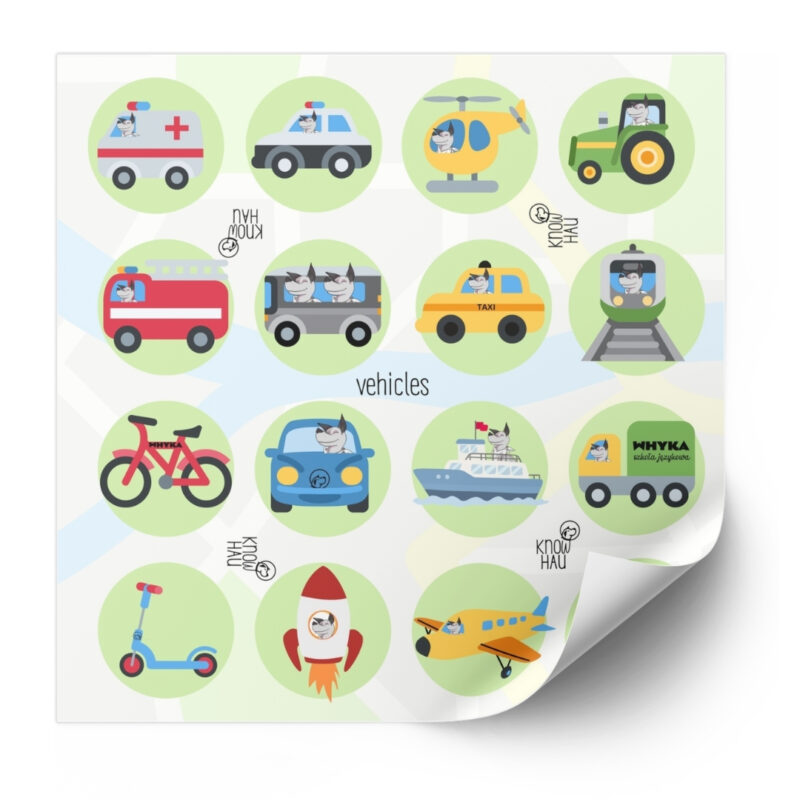 Vehicles: pojazdy po angielsku