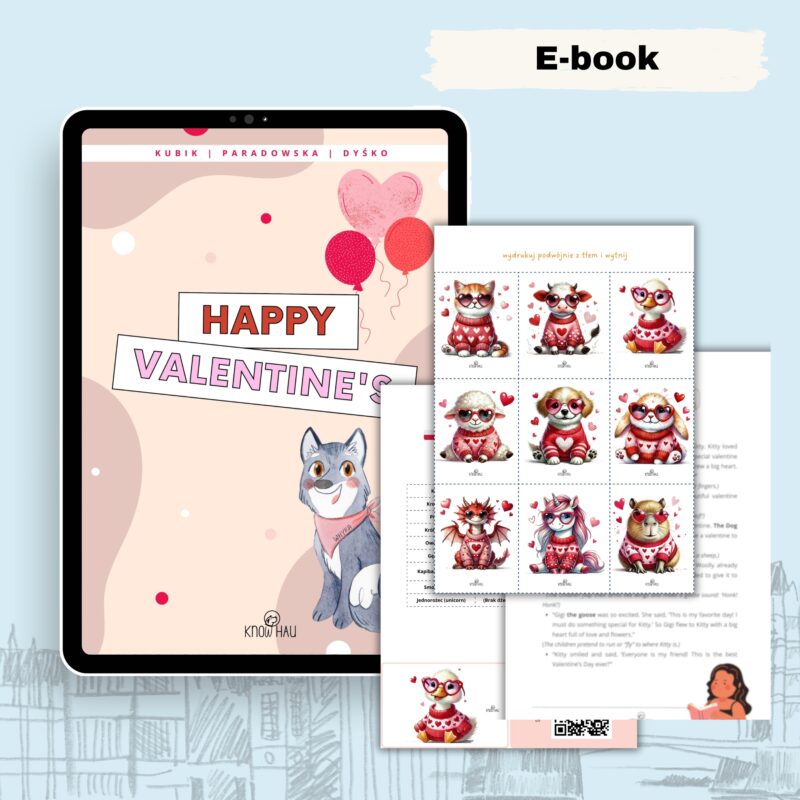 Valentines' Day karty pracy na angielski