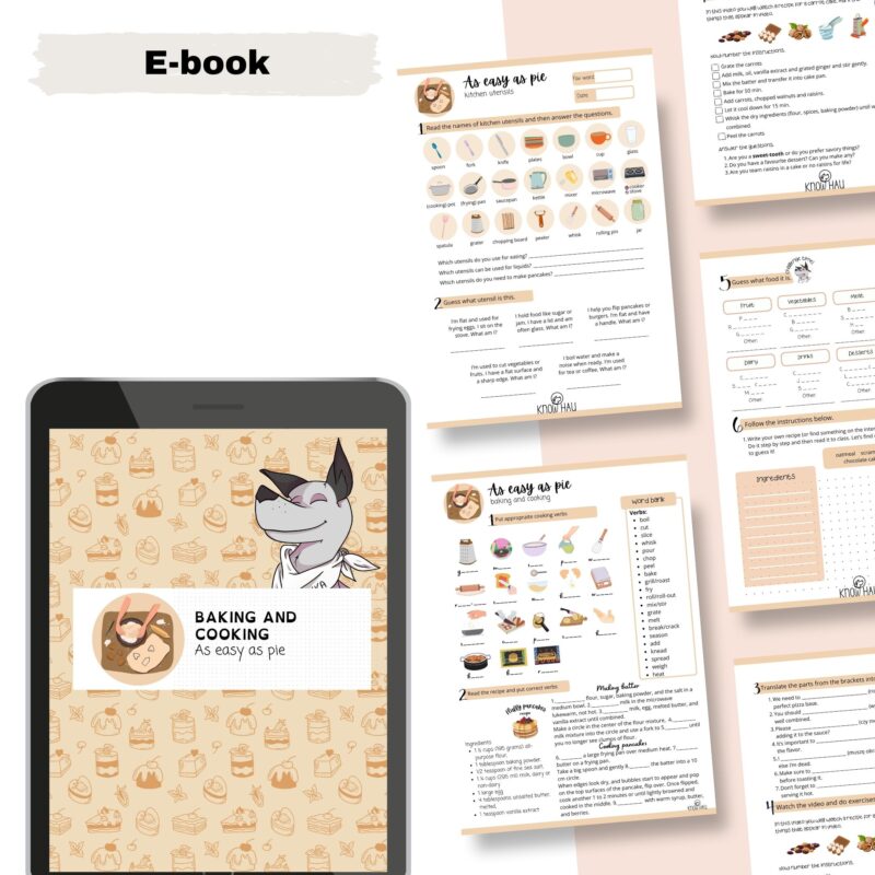 Baking and Cooking – gotowanie po angielsku, karty pracy i prezentacja dla klasy 6 Baking and Cooking – gotowanie po angielsku, karty pracy i prezentacja dla klasy 6