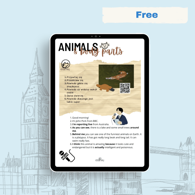 animals speaking homework free