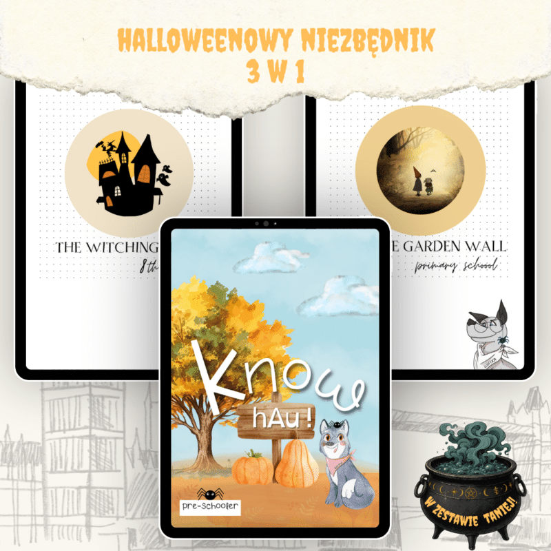Halloween e-book edukacyjny po angielsku